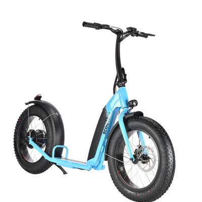 China Fat Tire Unisex Foldable Electric Scooter Kick Motor 20inch 500w Electric Scooter for sale