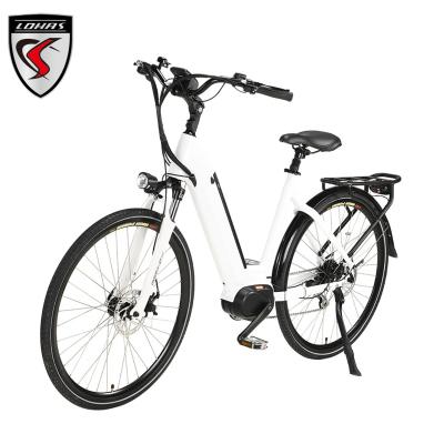 China New Urban Electric Bike Bomber Stelth Style Aluminum Alloy Mid Drive Motor Ebike CE Certificate for sale