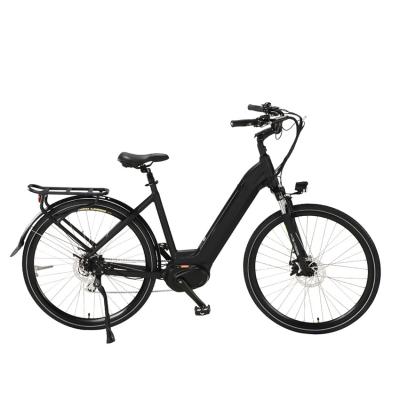 China 2021 new aluminum alloy city 700C tire electric bike off road electric bike 27.5 mid drive motor ebike for sale