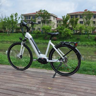 China Alloy Bafang 250W/350W Mid Drive Motor Electric Bicycle bafang lcd display aluminum ebike for sale