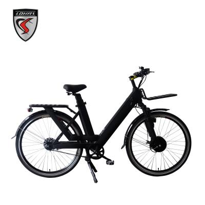 China Aluminum Alloy 250/500W Electric Adult Pizza Food Delivery Cargo ebike 48V 17.5Ah Electric Bike for sale