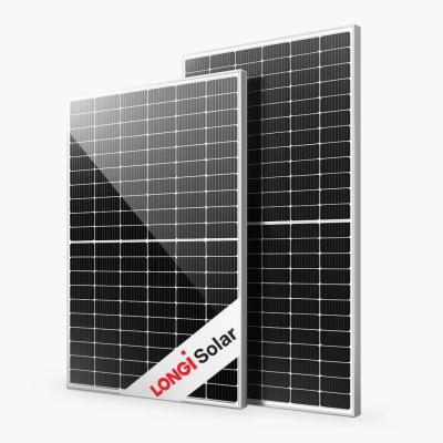 China Competitive Price Monocrystaline Silicon Fast Charging Half Cheap Bifacial Cell Solar Panel Best Selling LONGi Solar Panel for sale