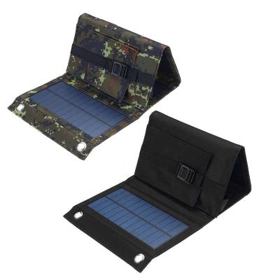 China Portable Solar Panel Camping 10W Collapsible 20W USB 185*115*25mm Collapsible Portable Solar Panel for sale