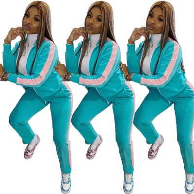 China 2020 New Arrivals Womens Tracksuits Breathable Custom Jogger Women Fall Casual Sweat Clothing Suits for sale