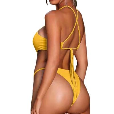 China 2022 Plus Size Women Bikini Swimwear Summer Girls Sexy Designer Bikini Swimwear One Piece Breathable Beach Wear for sale