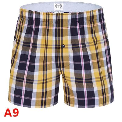 China Wholesale Cotton Summer Antibacterial Empty Beach Swimming Boxers Shorts Male Men's Pair Hombr Plus Size Clothing Underwear Mens Boxer Briefs for sale