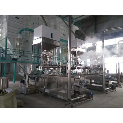 China Cat Double Screw Extruder Press Machine for Pet Food Fish Feed for sale