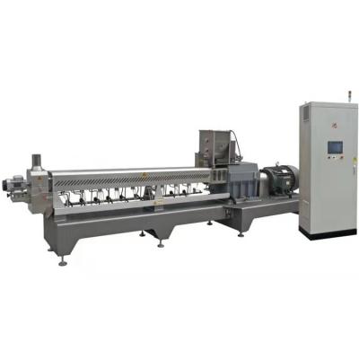 China Cat Double Screw Extruder Double Screw Press Machine Fish Pet Food Fish Feed Extruder Snacks Nutrition Powder Extrusion for sale