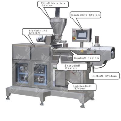 China food & Beverage factory lab scale screw extruder double texting double screw machine double screw snacks fish feed extruder for sale