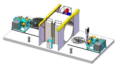 China 2 Arms Shuttle Rotomolding Machine Oven Type Customized for sale