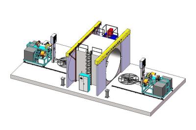 China 4000mm Shuttle Rotational Moulding Machine Equipment for sale