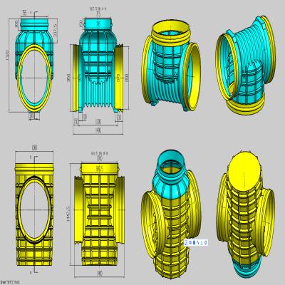 China Professional Rotomoulding Mould for Water Tank Manufacturing for sale