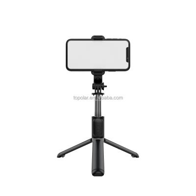 China Drop Support Mobile Phone Holder Drop Shipping Q02 Amazone Selfie Stick Built-in Tripod Hot Selling Stand With Wireless Remote For Mobile Phone for sale