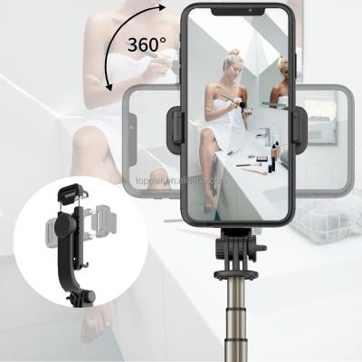 China Q03 Wireless Stick Stand Support Mobile Phone Foldable Selfie Tripod For Smartphones Mini Selfie Stick for sale