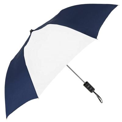 China Cheap Strong Windproof America 2 Times Customized Promotional Rain And Sun Waterproof Automatic Foldable Umbrella For Outdoor for sale