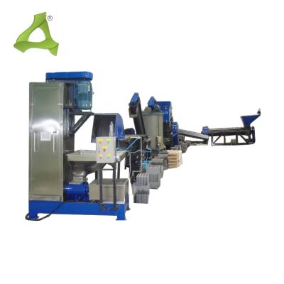 China Pet Recycling Machine/Pet Bottle Recycling Plant Waste Plastic Pet Bottle Crushing Washing Drying Recycling Line for sale