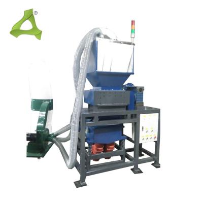 China Plant Two Shaft Shredder Machine With Vibrating Screen Dedusting System for sale