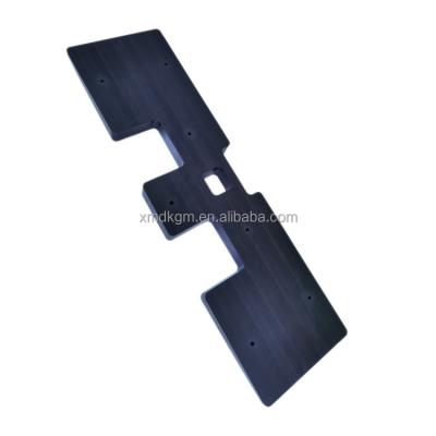 China Large Aluminum Plastic Streamline Parts Customized POM Black Bakelite Custom Acrylic Nylon CNC Machined Plastic Parts for sale