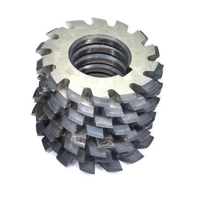 China 8Pcs/Set HSS Gear HIGH SPEED STEEL Spiral Cutting Tools M0.5 M1 m2 M5 M10 Milling Cutter Module Gear Milling Cutter M1 for sale