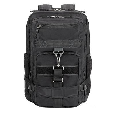 China Wholesale Classic Stylish Black Laptop Backpack Baggage Belt Management Laptop Backpack Bag For Men for sale