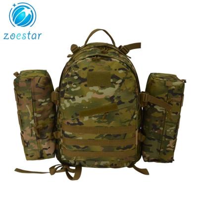 China With removable bags camouflage ergonomic design tactical military backpack with 2 removable side bags for sale