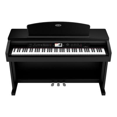 China Multifunctional 88 Keyboard Electronic Digital Black Acoustic Upright Piano for sale