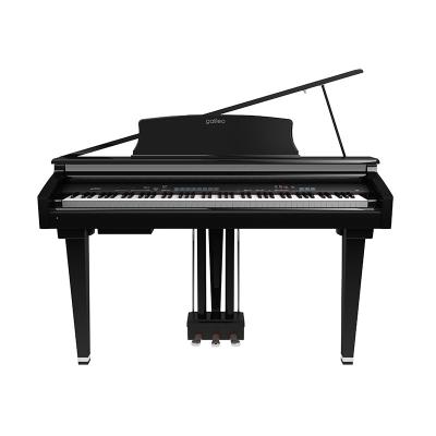 China Wholesale Black Hi-Gloss 88 Digital Hammer Action Mini Grand Piano Digital Piano Including Bench for sale