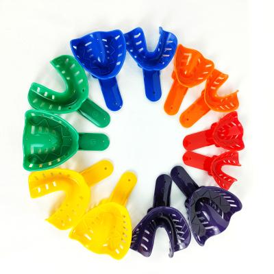 China High Temperature Resistant Y Type Y Types Disposable Plastic Impression Teeth Trays For Dental for sale