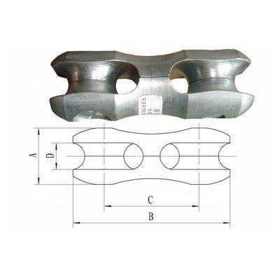 China Connect Word 30KN 8 Wire Steel Electrical Fixed Joints And Anti-twist Wire Rope Connector for sale