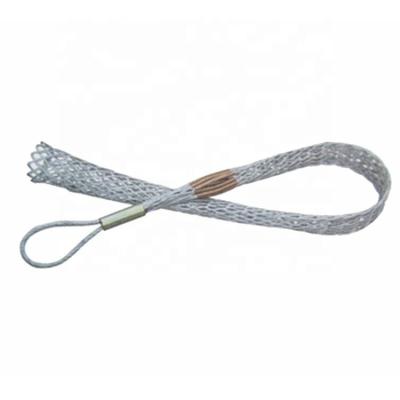 China Easy Wire Laying Construction Wire Rope Pulling Conductor Cable Mesh Socks Joint for sale