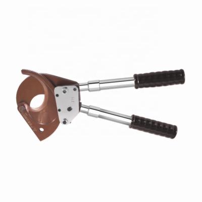 China Hand Easy Operation Armored Ratchet Shear Cutter Tools, Manual Wire Cutter Electric Cable Cutter for sale