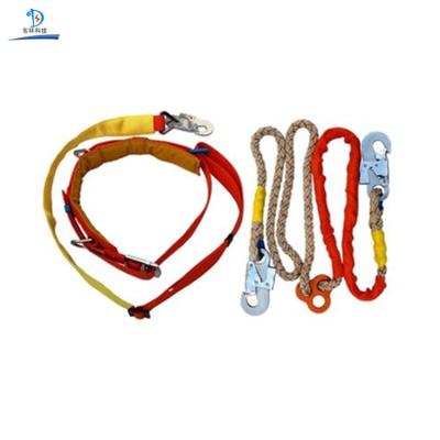 China Fall Protection Equipment Electrician Safety Belt Harness Anti-fall Body Safety Rope for sale