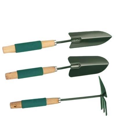 China Beautiful Gardening Tools China Manufacturer Comfortable To Hold Appearance Mini Floral Garden Tool Three-Piece Set for sale