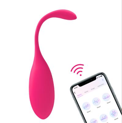 China OEM Vibration Control Vibrator Control Portable Vibrator Radio 9 Vibration Modes APP Kegel Egg Panties Jumping Vibrating Ball for sale