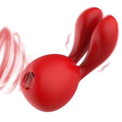 China Silicone+ABS Female Masturbator Ball G-spot Suction Vibrator Jump Egg Sex Toys For Women for sale