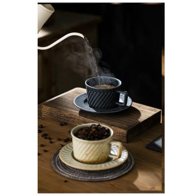 China Viable Porcelain Cup And Saucer Ceramic Espresso Coffee Cups With Saucer for sale