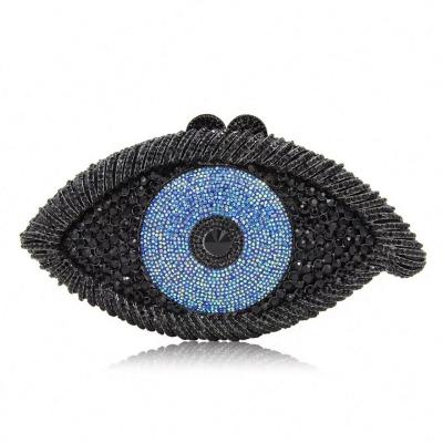 China Daily Cross - Body Purse Ladies Party Luxury Rhinestone Crystal Clutch Bags Evil Eye Glitter Diamond Evening Bag And Clutches Purses And Handbags Women for sale