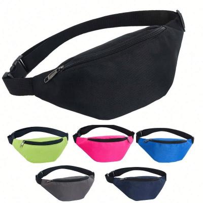 China New Fashion D6688 Unisex Waist Pack Fanny Pack Belly Bags Purse Belt Bag Waterproof Anti-theft Trunk Handbag for sale