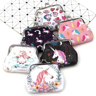 China Custom Document Passport Holder Sale Girls Hot Kids Purses Small Unicorn Coin Purse Discount With Custom Design for sale