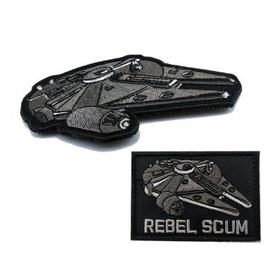 China Viable REBEL Armband Armband SCUM Millennial Fans Military Morale Sticker Badges Embroidered Patches for sale