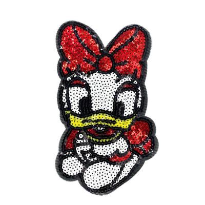 China China Custom Made Low Price High Quality Embroidery Minnie Embroidery Patch Viable for sale