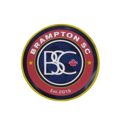 China 3D Brampton whole football club logo custom tpu football label tpu badge for sale