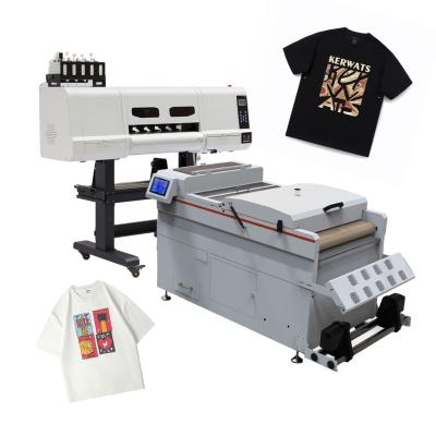 China Clothes Hot Sale WANCAI 60cm T-shirt Roll To Roll Fabric Printing Machine 70cm DTF Printer for sale