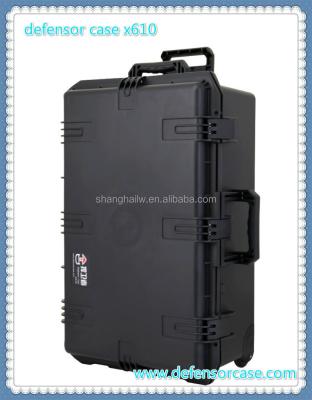 China x610 PP Eva Material Shockproof Tool Case With Wheels And Handle 802*521*301mm for sale