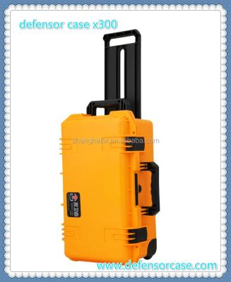 China x300-Plastic Waterproof Equipment Protective Carrying Case With Handle 570*355*225mm for sale