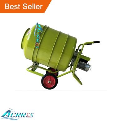 China Building Industry Acrros 120L Cement Mortar Mixer Concrete And Feed Electric Home Construction Small Concrete Mixer 220V for sale