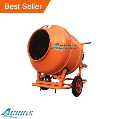 China Construction Industry Hand Thrust Concrete Mixer 120L 160L Gas Diesel Cement Mixer for sale