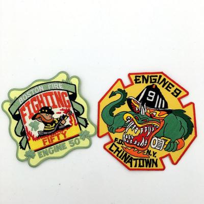 China Sustainable Bulk Sale 2021 Professional Production Customized Custom Patches Heat Press Iron On Patches for sale