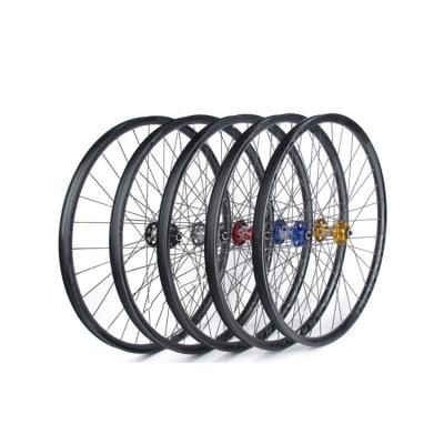 China Near-vacuum 4 disc brake cassette ratio accessories self-made bicycle mountain bike wheel assembly aluminum alloy rim for sale