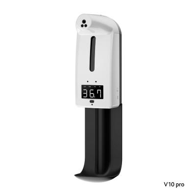 China Foam Soap Dispenser V10Pro Soap Dispenser, Temperature Measuring Liquid Soap Dispenser, Washing Phone Thermometer for sale